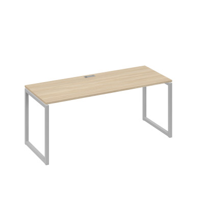 Стол письменный на металлокаркасе QUATTRO дуб скандинавский / металлокаркас серый А4 С4 016 ДК