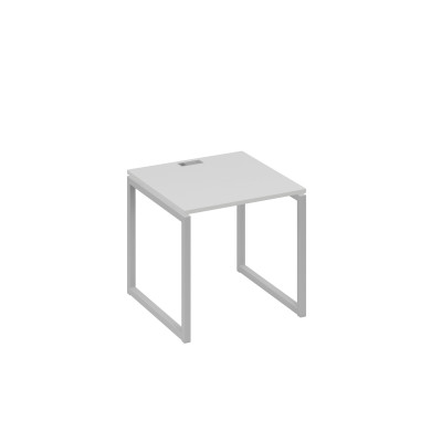 Стол письменный на металлокаркасе QUATTRO серый / металлокаркас серый А4 С4 021 СЕ