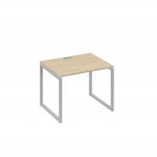 Стол письменный на металлокаркасе QUATTRO дуб скандинавский / металлокаркас серый А4 С4 022 ДК