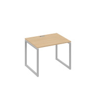 Стол письменный на металлокаркасе QUATTRO натуральный дуб / металлокаркас серый А4 С4 022 НД