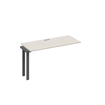 Секция 140 станции на каркасе TRE дуб / металлокаркас антрацит А4 А3 004-1 ДШ