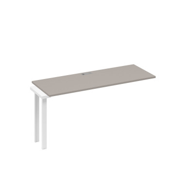 Секция 160 станции на металлокаркасе UNO мокко премиум / металлокаркас белый А4 Б1 005-1 МП