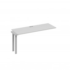 Секция стола 160 станции с опорами TRE серый / металлокаркас серый А4 С3 005-1 СЕ