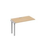 Секция 120 на металлокаркасе UNO для станции натуральный дуб / металлокаркас серый А4 С1 013-1 НД