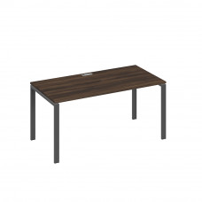 Стол письменный на металлокаркасе UNO дуб ристретто/ металлокаркас антрацит А4 А1 025 ДР