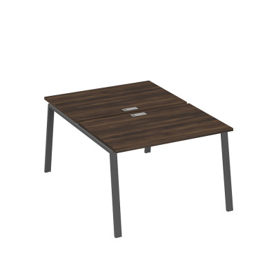 Станция (2х120) рабочая с металлокаркасом TRE дуб ристретто/ металлокаркас антрацит А4 А3 176 ДР