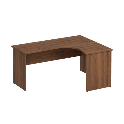 Стол эргономичный правый французский орех К.125 ОФ