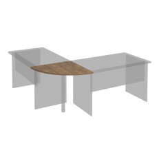 Угловой сегмент дуб шамони темный К.205 ШТ