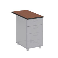 Крышка для тумбы приставной французский орех ДР 508 ОФ