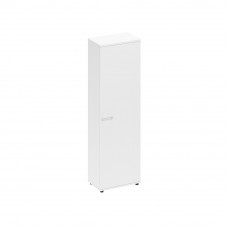 Шкаф для одежды узкий белый премиум А1 9308 БП