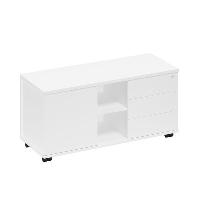 Тумба для оргтехники белый премиум А1 261 БП