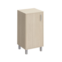 Шкаф левый низкий дверь ДСП без замка дуб шамони Born 411-811