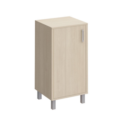 Шкаф левый низкий дверь ДСП без замка дуб шамони Born 411-811