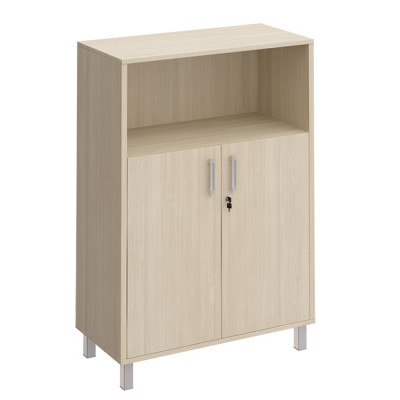 Шкаф для документов двери ДСП с замком +ниша дуб шамони Born 420-821-1