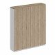 Шкаф для документов закрытый дуб гладстоун светлый / белый премиум / дуб гладстоун светлый СИ 313 ДС БП ДС