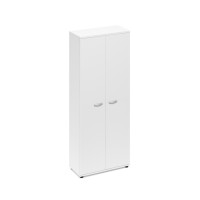 Шкаф для документов закрытый белый премиум А4 9372 БП