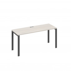 Стол письменный на металлокаркасе UNO дуб / металлокаркас антрацит А4 А1 005 ДШ