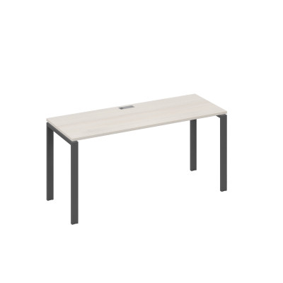 Стол письменный на металлокаркасе UNO дуб / металлокаркас антрацит А4 А1 005 ДШ