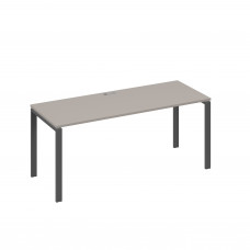 Стол письменный на металлокаркасе UNO мокко премиум / металлокаркас антрацит А4 А1 016 МП