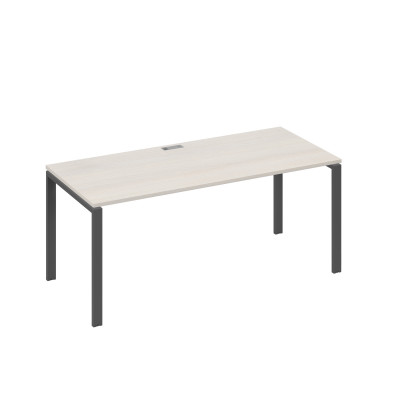 Стол письменный на металлокаркасе UNO дуб / металлокаркас антрацит А4 А1 026 ДШ