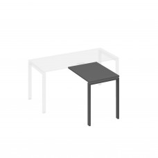 Брифинг-приставка с каркасом UNO антрацит премиум / металлокаркас антрацит А4 А1 071 АР