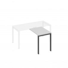 Брифинг-приставка с каркасом UNO серый / металлокаркас антрацит А4 А1 071 СЕ