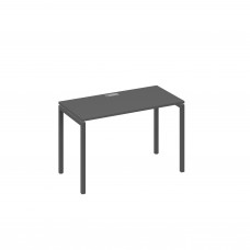 Стол письменный на металлокаркасе DUE антрацит премиум / металлокаркас антрацит А4 А2 003 АР