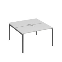 Рабочая станция опоры DUE 2х140 серый / металлокаркас антрацит А4 А2 174 СЕ