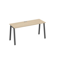 Стол письменный на металлокаркасе TRE дуб скандинавский / металлокаркас антрацит А4 А3 005 ДК