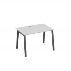 Стол письменный на металлокаркасе TRE серый / металлокаркас антрацит А4 А3 023 СЕ