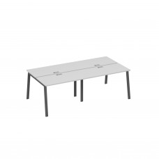 Рабочая станция на металлокаркасе TRE (4х120) серый / металлокаркас антрацит А4 А3 170-2 СЕ