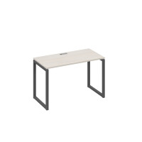 Стол письменный на металлокаркасе QUATTRO дуб / металлокаркас антрацит А4 А4 003 ДШ