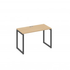 Стол письменный на металлокаркасе QUATTRO натуральный дуб / металлокаркас антрацит А4 А4 003 НД