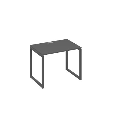 Стол письменный на металлокаркасе QUATTRO антрацит премиум / металлокаркас антрацит А4 А4 012 АР