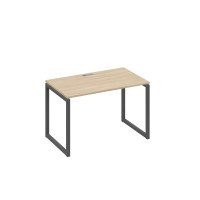 Стол письменный на металлокаркасе QUATTRO дуб скандинавский / металлокаркас антрацит А4 А4 013 ДК