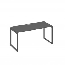 Стол письменный на металлокаркасе QUATTRO антрацит премиум / металлокаркас антрацит А4 А4 015 АР