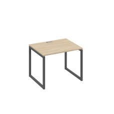 Стол письменный на металлокаркасе QUATTRO дуб скандинавский / металлокаркас антрацит А4 А4 022 ДК