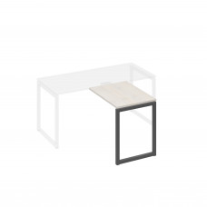 Брифинг-приставка опоры QUATTRO дуб / металлокаркас антрацит А4 А4 071 ДШ