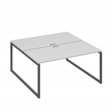 Станция (2х160) рабочая на каркасе QUATTRO серый / металлокаркас антрацит А4 А4 178 СЕ