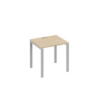 Стол письменный на металлокаркасе UNO дуб скандинавский / металлокаркас серый А4 С1 011 ДК