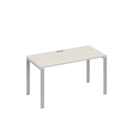 Стол письменный на металлокаркасе UNO дуб / металлокаркас серый А4 С1 014 ДШ