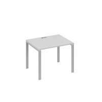 Стол письменный на металлокаркасе UNO серый / металлокаркас серый А4 С1 022 СЕ