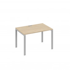 Стол письменный на металлокаркасе UNO дуб скандинавский / металлокаркас серый А4 С1 023 ДК