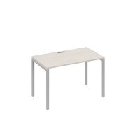 Стол письменный на металлокаркасе DUE дуб / металлокаркас серый А4 С2 013 ДШ