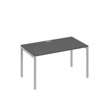 Стол письменный на металлокаркасе DUE антрацит премиум / металлокаркас серый А4 С2 024 АР