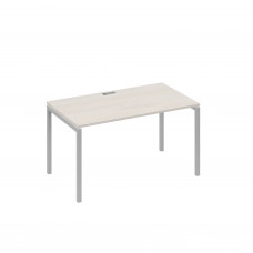 Стол письменный на металлокаркасе DUE дуб / металлокаркас серый А4 С2 024 ДШ