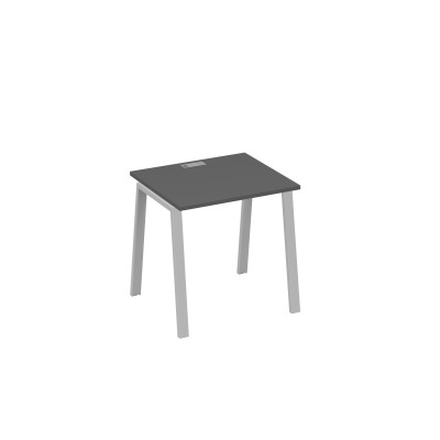 Стол письменный на металлокаркасе TRE антрацит премиум / металлокаркас серый А4 С3 011 АР