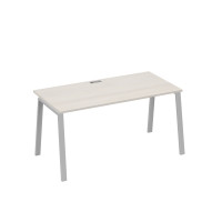 Стол письменный на металлокаркасе TRE дуб / металлокаркас серый А4 С3 025 ДШ
