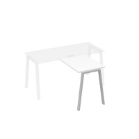 Брифинг-приставка с каркасом TRE белый премиум / металлокаркас серый А4 С3 071 БП