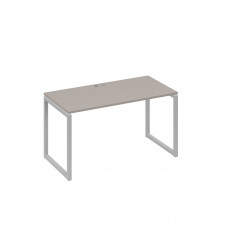Стол письменный на металлокаркасе QUATTRO мокко премиум / металлокаркас серый А4 С4 014 МП